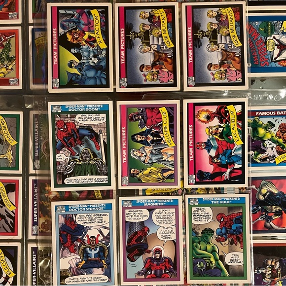 1990 Marvel Universe Comic Trading Cards - Picture 11 of 14